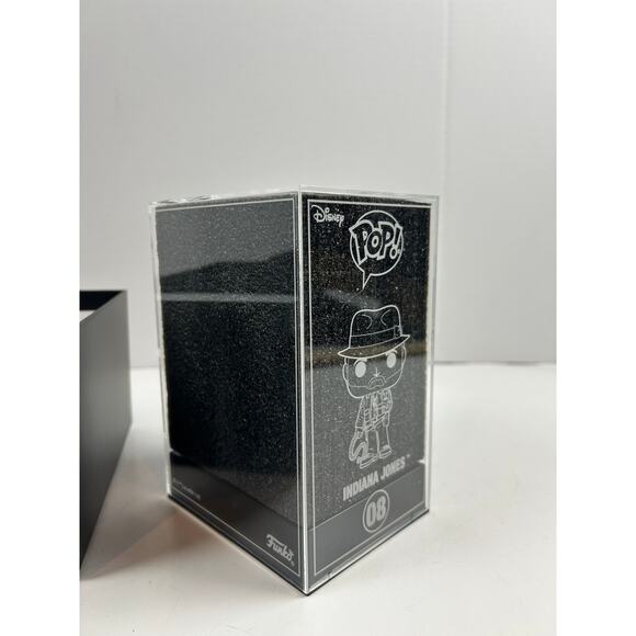 Indiana Jones #08 Funko POP Die-Cast Opened w/ Acrylic Case & Box - Picture 6 of 11